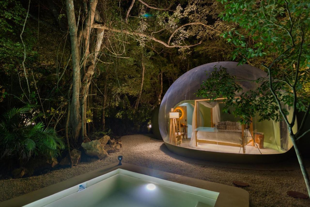 Oom Bubble Boutique Riviera Cancun - Adults Only 푸에르토 모렐로스 외부 사진