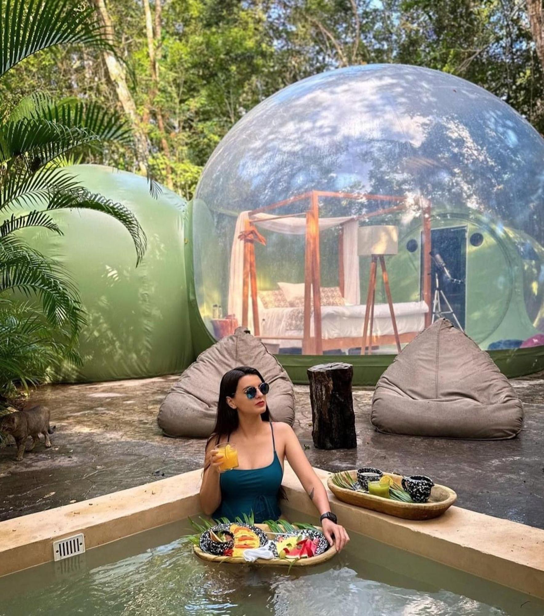 Oom Bubble Boutique Riviera Cancun - Adults Only 푸에르토 모렐로스 외부 사진